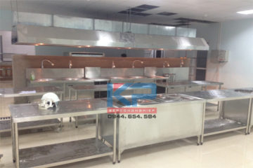 Cung cấp lắp đặt bếp ăn dùng bếp điện từ  tại Nam Định