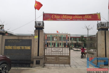 Cung cấp thiết bị bếp công nghiệp cho trường tiểu học Tri Trung Phú Xuyên