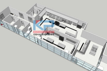 Thi công bếp công nghiệp cho nhà hàng – khách sạn tại Hà Nội: Xu hướng 2025