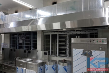 LẮP ĐẶT THIẾT BỊ BẾP CHO TRƯỜNG MẦM NON LẠC TRUNG – AN TOÀN, TIỆN NGHI VÀ CHUẨN HÓA THEO QUY ĐỊNH