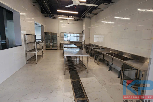 Thiết kế thi công lắp đặt thiết bị bếp cho nhà máy DaLat Milk tại Lâm Đồng